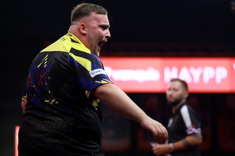 Luke Littler laat zich uit over incident met Nederlands publiek op World Series of Darts Finals