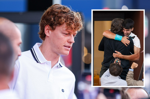 Wild gerucht over pikante samenwerking van toptennisser Jannik Sinner: 'Dit zou Alcaraz het meest helpen'
