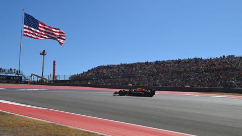 Max Verstappen bij de Grand Prix van de Verenigde Staten © Getty Images