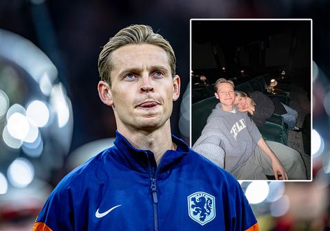 Mikky Kiemeney deelt romantische beelden na groot gemis topvoetballer Frenkie de Jong