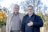 Dick Advocaat (rechts) met Cor Pot. © Pro Shots