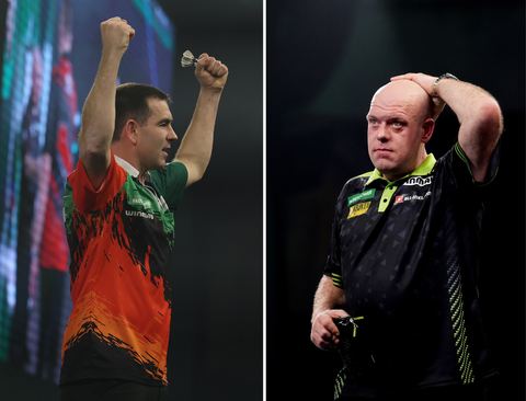 Michael van Gerwen kent gevaarlijke tegenstander op WK darts: Ier maakt indruk met imponerend gemiddelde