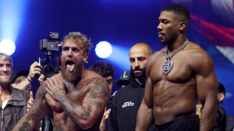 TV-gids Jake Paul tegen Anthony Joshua | Zo kijk je vannacht live naar het veelbesproken gevecht
