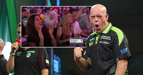 'Als je m'n nieuwe dates bekijkt': Michael van Gerwen slaat terug na pikante uitspraak rivaal op WK darts
