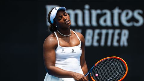 Tennisster Sloane Stephens bestelt sushi en smoothies tijdens partij op Australian Open