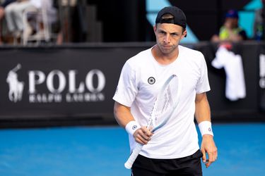 Kansloze nederlaag Tallon Griekspoor op Australian Open: 'Fysiek en mentaal gaf ik niet thuis'