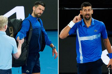 Gedrag tennistopper Novak Djokovic zorgt voor ongeloof op Australian Open: ‘Dat is toch bizar?’