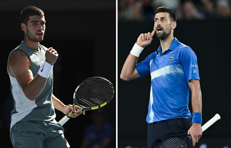 Tenniswereld maakt zich op voor droomduel: Carlos Alcaraz en Novak Djokovic kunnen historie schrijven op Australian Open