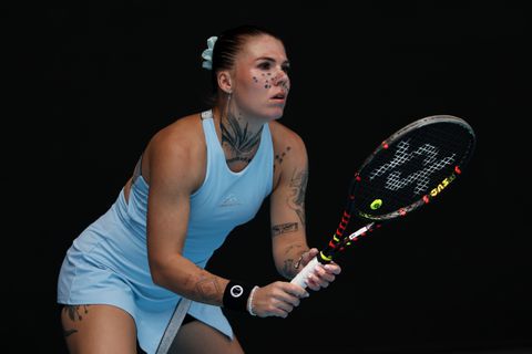 Tennisster (25) verklaart opvallende tattoos in haar gezicht tegen titelverdedigster op Australian Open