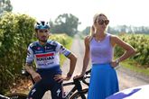 Julian Alaphilippe en zijn vrouw Marion Rousse. © Getty Images.