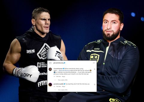 Rico Verhoeven maakt Jamal Ben Saddik met de grond gelijk: 'Als je zo veel praatjes hebt....'