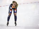 Irene Schouten kan soms niet geloven wat mensen allemaal over haar stoppen als schaatsster schrijven. ©AP