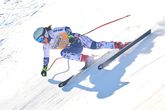Tereza Nova in actie op ski's vlak voor haar zware valpartij. ©Getty Images