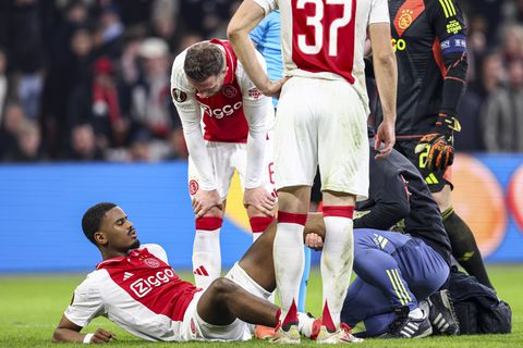 Loodzwaar Europa League-duel Ajax zorgde voor bijzonder moment: 'Ik ging maar een beetje voorin staan'