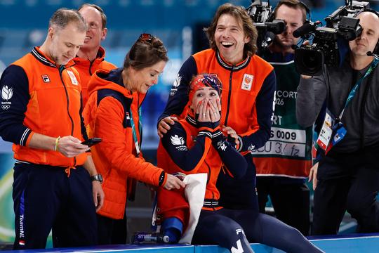 Schaatsicoon Marianne Timmer zwaar onder de indruk van Antoinette Rijpma-de Jong: 'Een diep gelukkig mens'