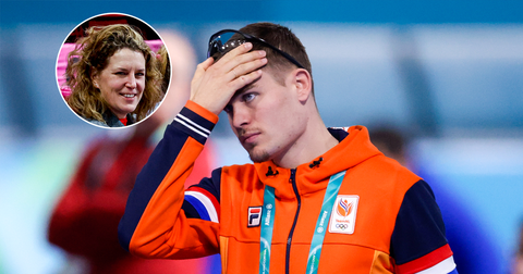 Joep Wennemars op de vingers getikt door schaatsicoon Ireen Wüst: 'Soms heb je die mazzel'