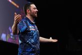 Darter Luke Humphries kijkt uit naar zijn debuut in Dublin, donderdag tijdens de Premier League Darts. ©PDC Darts