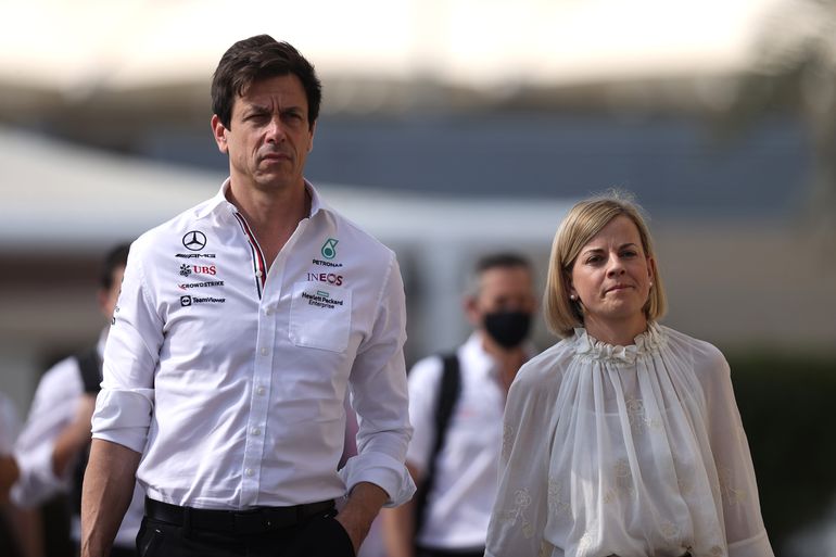 Onderzoek naar Toto Wolff krijgt een staartje: vrouw Susie kondigt juridische stappen aan