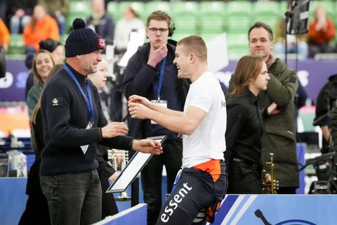 Joep Wennemars steekt de draak met vader Erben: 'Over 50 jaar...'