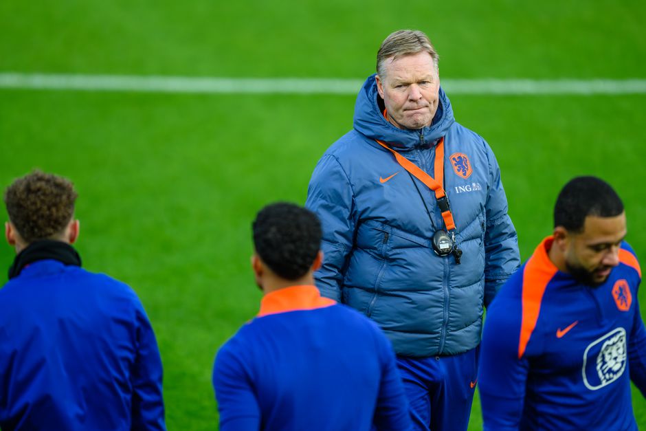Bondscoach Ronald Koeman ziet 'trend in het voetbal' door vele blessures: 'Ik word er niet moedeloos van'