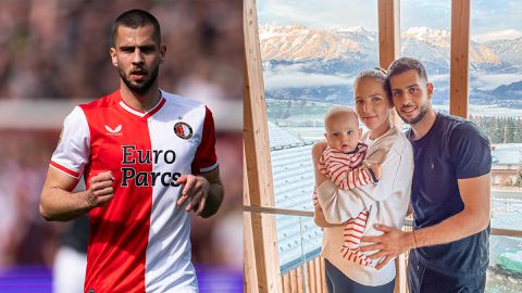 Dávid Hancko vindt rust bij zijn vrouw, die hij leerde kennen via Instagram