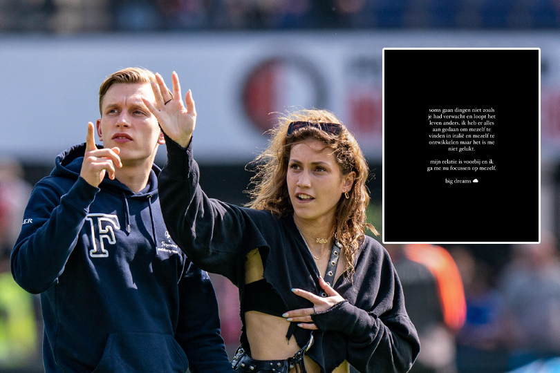Oud-hockeyster Noor Omrani weer vrijgezel na breuk met ex-Feyenoorder Marcus Pedersen: 'Ga me focussen op mezelf'