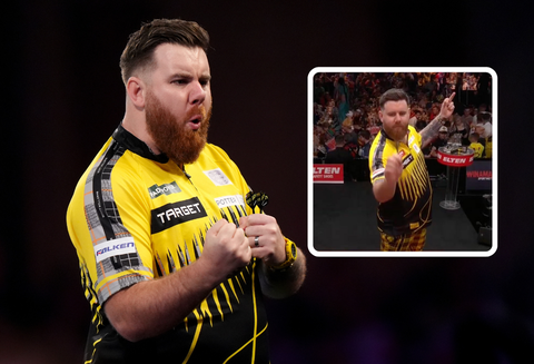 Bizarre actie van excentrieke darter komt hem waarschijnlijk duur te staan: 'Dat gaat een staartje krijgen'