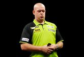 Michael van Gerwen heeft nu wel echt de bodem bereikt, vindt goede vriend Vincent van der Voort. ©Getty Images