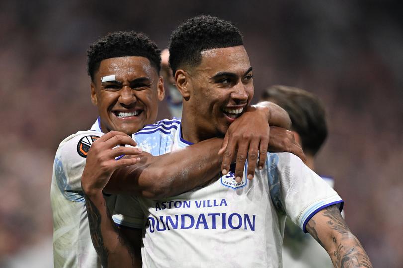 Aston Villa wint Europa League. Getty Images