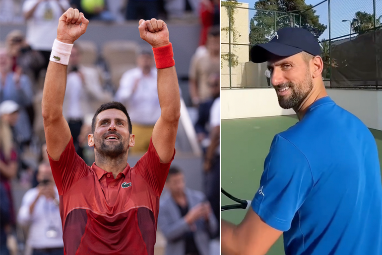 Novak Djokovic vertoont onmenselijke trekjes: 'Ik heb je gemist'