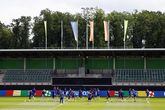Oranje werkt laatste training in Wolfsburg af richting wedstrijd tegen Frankrijk. ©ANP