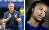 Ronald Koeman en Nathan Aké schuiven donderdagavond vanaf 19.45 uur aan voor de persconferentie voor Nederland - Frankrijk op het EK. ©ANP/Pro Shots, beeldbewerking Sportnieuws.nl.