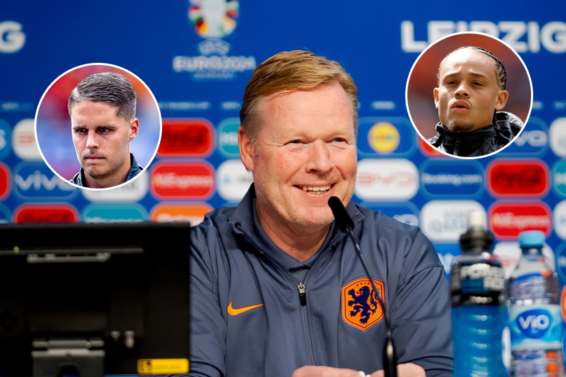 Dit is de opstelling van Nederland tegen Frankrijk