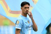 Tijjani Reijnders bij Manchester City. Getty Images