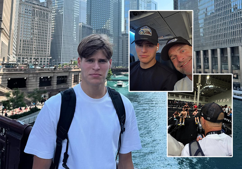 Zoon Erben Wennemars krijgt kippenvel van inspirerende sportprestatie: 'Die gasten zijn zo ongelooflijk fit'