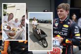 Max Verstappen en Victoria Verstappen met dochter Hailey en  vriend Tom Heuts © GettyImages, Instagram: @victoriaverstappen, beeldbewerking: Sportnieuws.nl