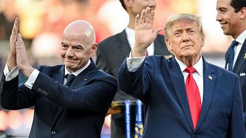 Donald Trump maakt de tongen los met optreden bij WK-finale: 'Hij is heel boos op Spanje'
