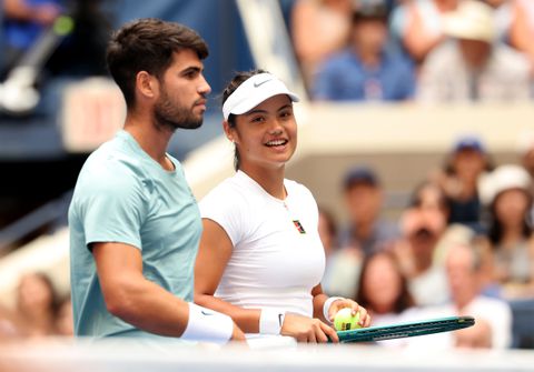 'Droomkoppel' Carlos Alcaraz en Emma Raducanu steelt harten op US Open: 'Er was veel chemie'