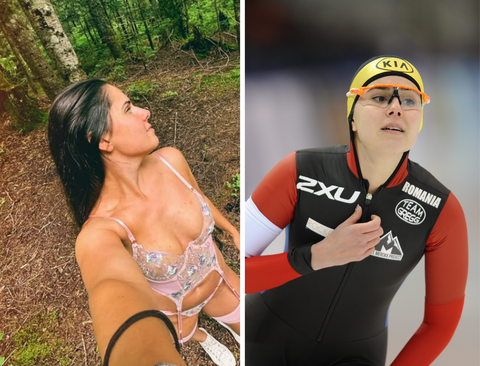 Olympisch schaatsster brengt fans het hoofd op hol met pikante foto