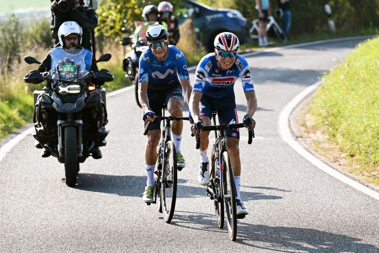 Mathieu van der Poel verliest leiderstrui in Ronde van Luxemburg, maar schuift door diskwalificatie toch een plekje op