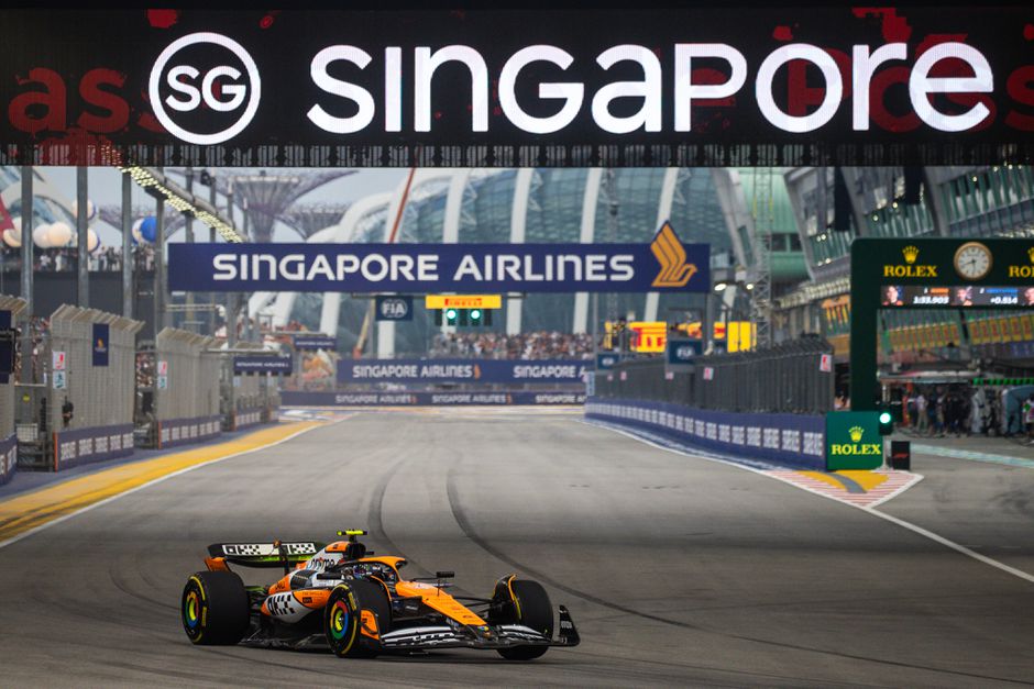 Lando Norris laat Ferrari's achter zich bij VT2, Max Verstappen verliest meer en meer terrein