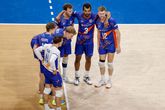 Nederlands volleybalteam. Getty Images