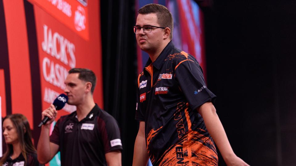 Gian van Veen. © PDC Darts