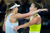 Paula Badosa en Aryna Sabalenka zijn tennisvriendinnen. ©Getty Images