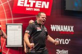 Dirk van Duijvenbode was indrukwekkend tijdens de Euro Tour in Hildesheim. ©PDC
