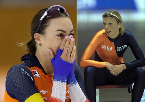 Schaatsicoon juichend op de bank voor fenomenale Femke Kok: 'Misschien was de druk ervan af'