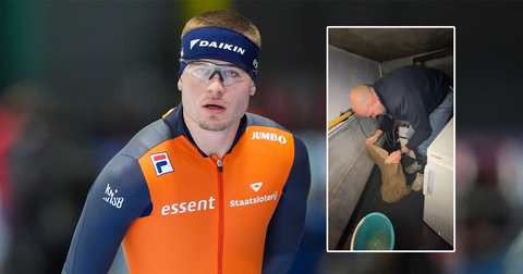 Ex-topschaatser Erben Wennemars redt zoon Joep van enorme ravage: 'Wat een gemartel'