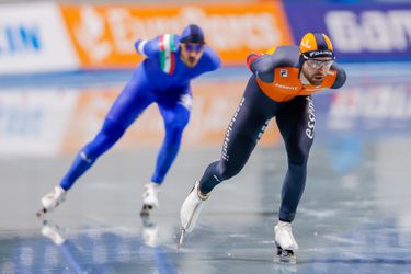 Internationale schaatstop kijkt trucje af bij Nederlander Chris Huizinga: 'Lastig om het te testen'