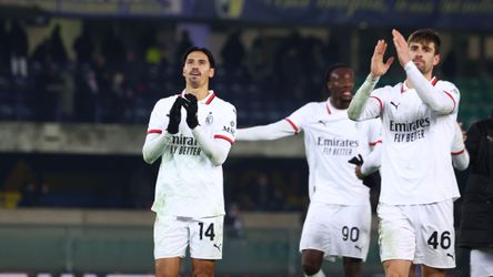 Goal van Tijjani Reijnders bij Verona tegen AC Milan