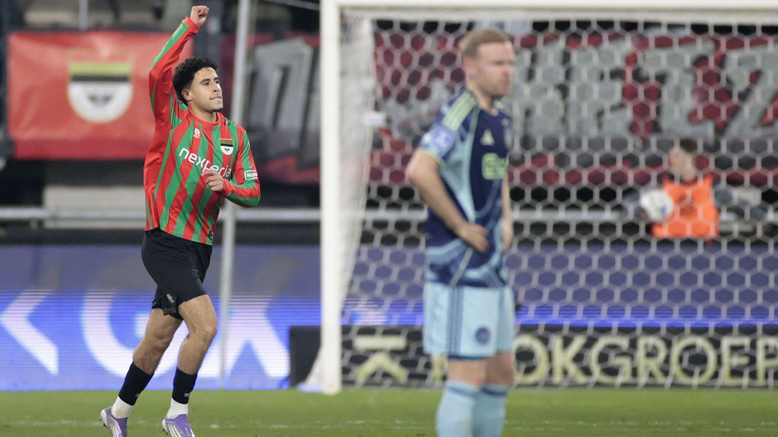 Live Eredivisie | NEC geeft Ajax flinke knauw bij spektakelstuk in Nijmegen